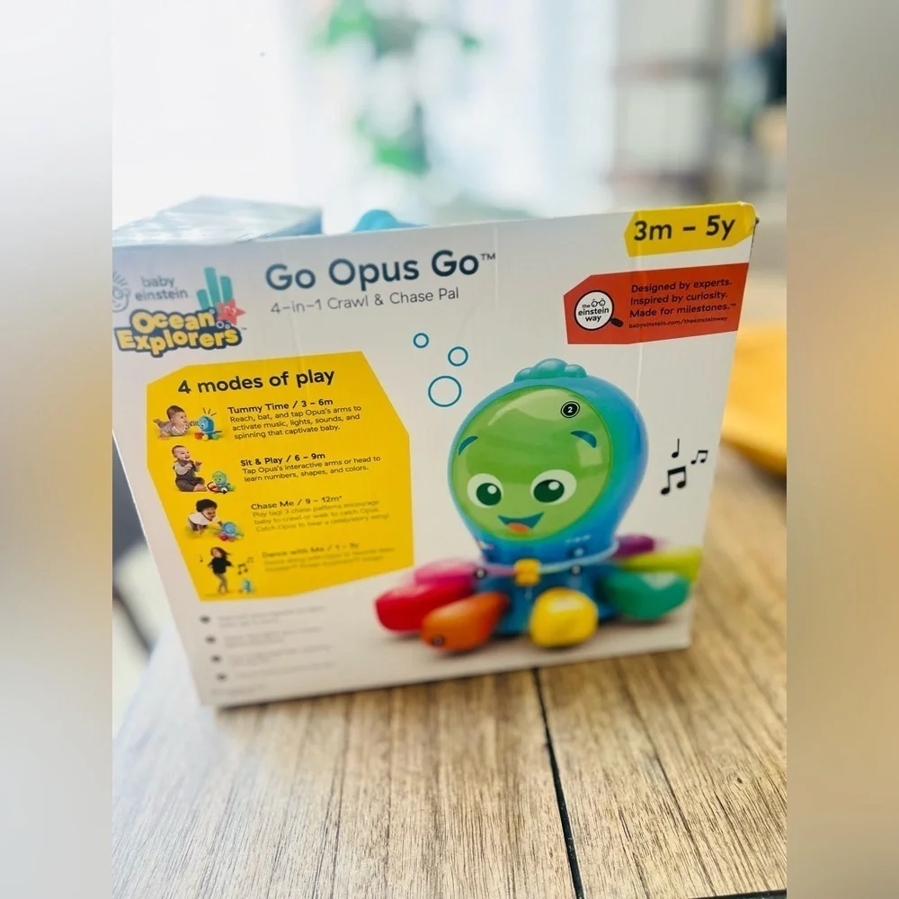 Baby Einstein go opus go 4-in-1 crawl & chase pal